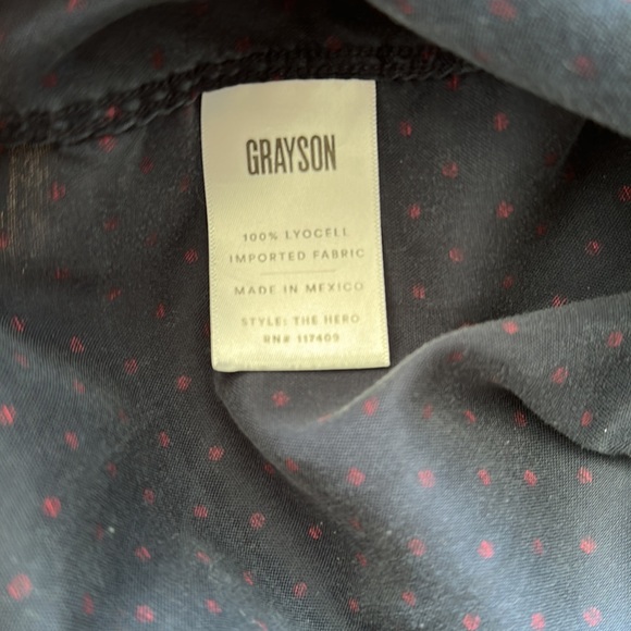 Grayson polka dot button up shirt - Picture 9 of 9